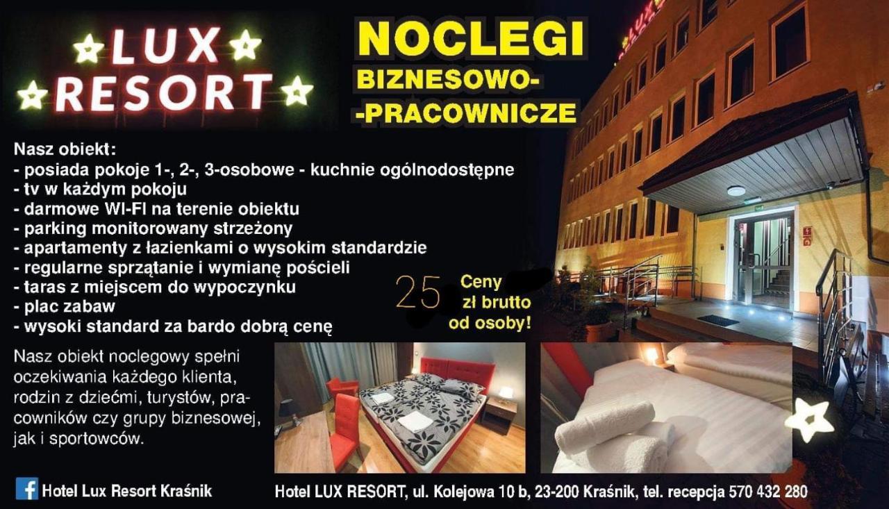 Lux Resort Kraśnik エクステリア 写真